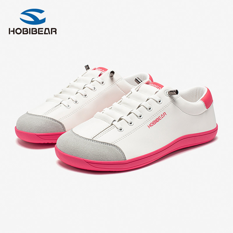 Hobibear Spring & Fall Wide-Toe Shoes Women's Shoes Pu Leather Barefoot Shoes Sports Shoes One-Legged Casual Daily Walking Shoes