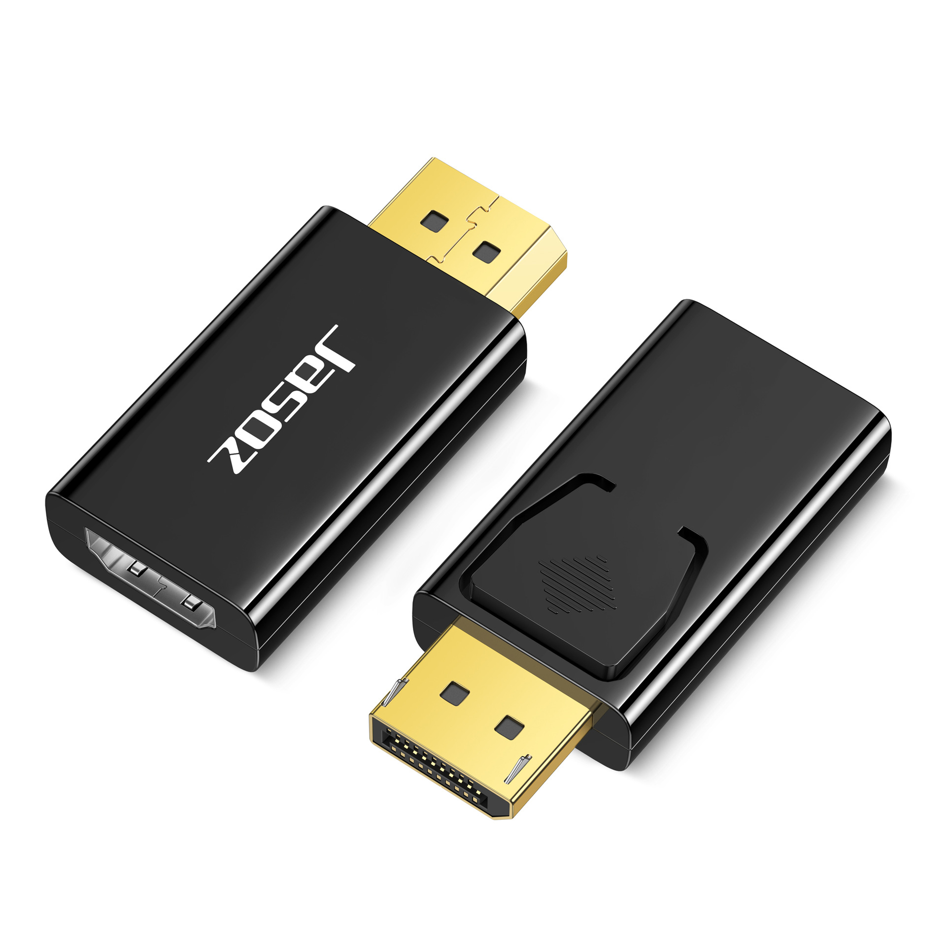 Jason DP to HDMI adapter 1080P Displayport to HDMI computer TV monitor 4K