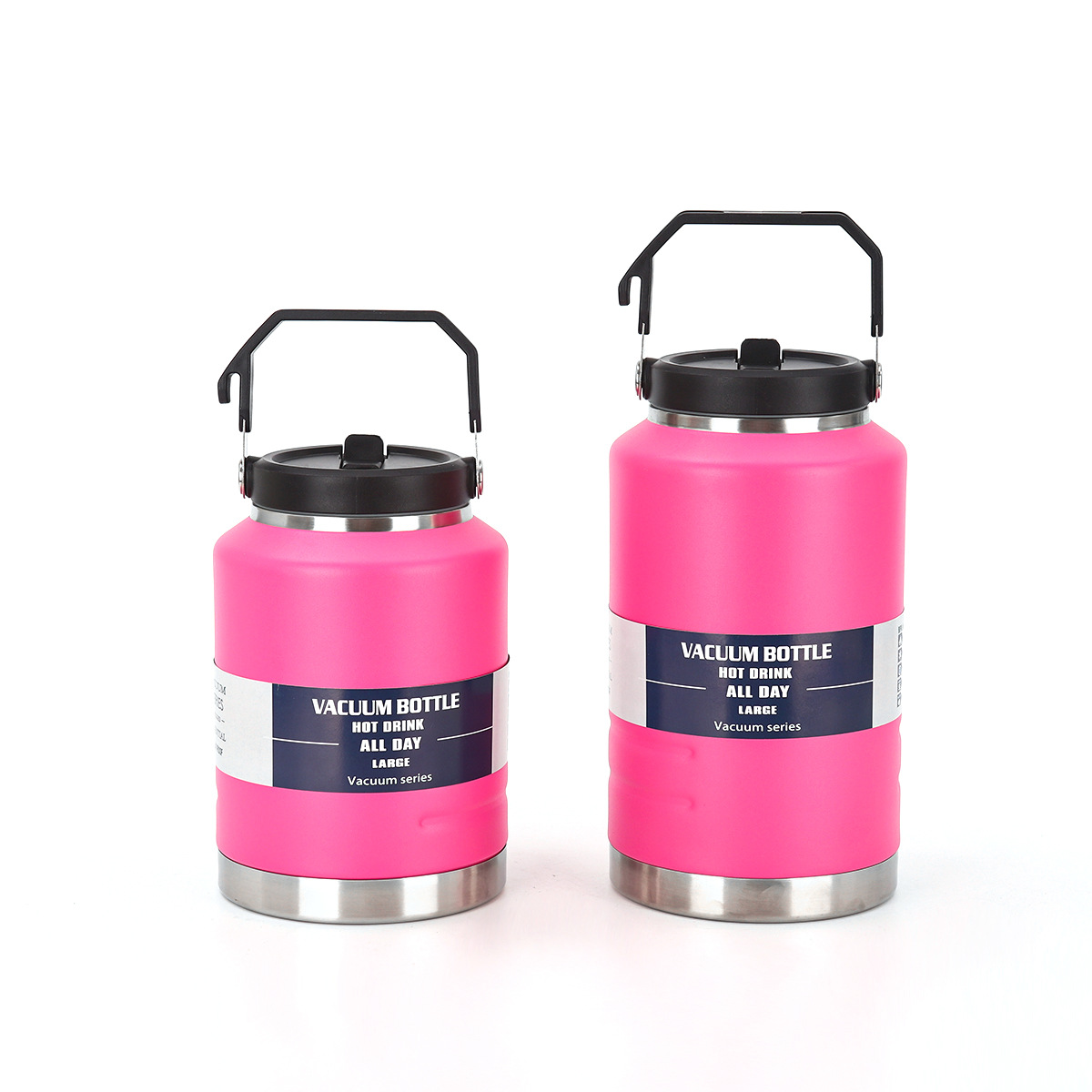 Nueva gran capacidad portátil barril 304 acero inoxidable vacío taza de aislamiento térmico taza de paja de acampamiento de acondicionamiento al aire libre