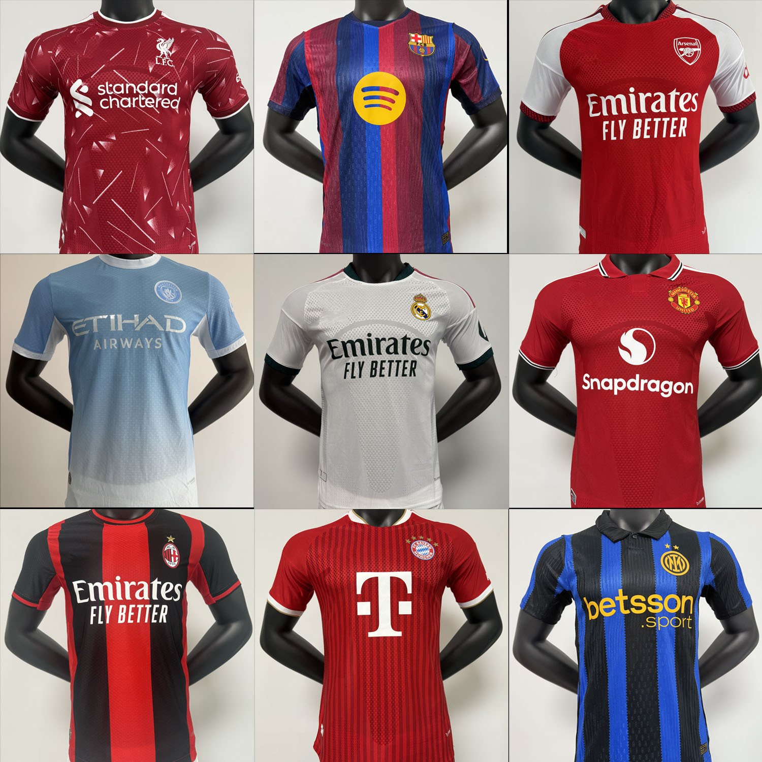 2627 football jersey season popular new club Arsenal Chelsea AC…
