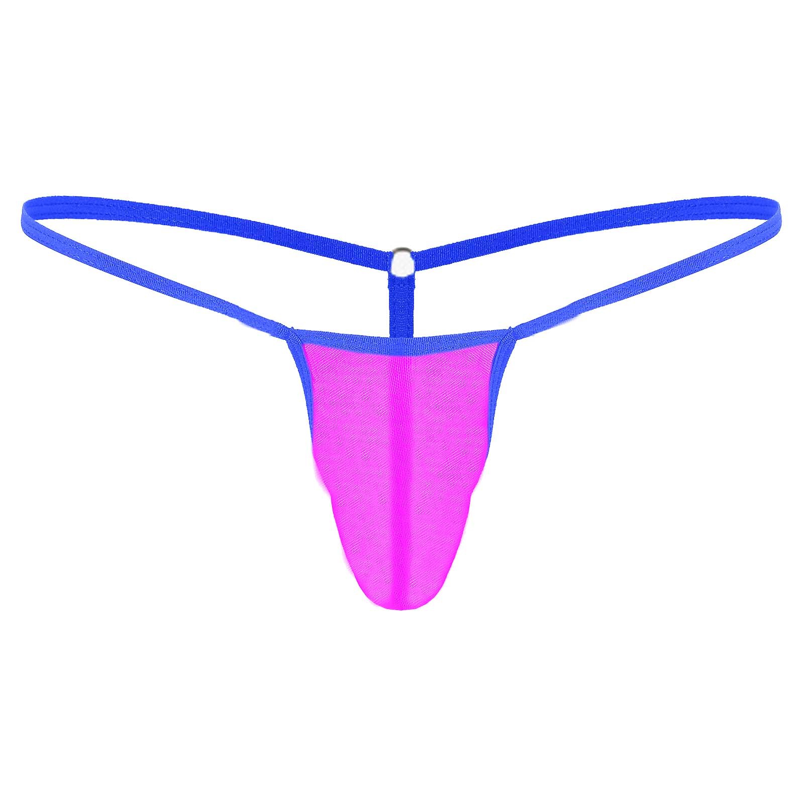 Lingerie sexy transfrontalière pour hommes, maillots de bain élastiques, slips et strings en maille taille basse pour hommes_voghion.com