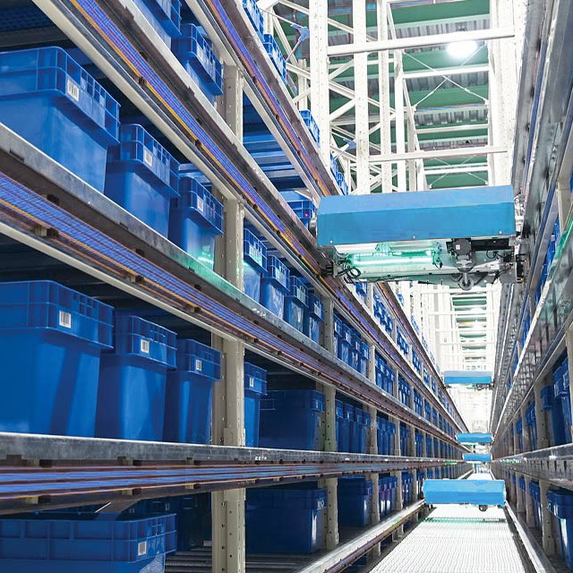 Box-type two-way shuttle picking system High-density…