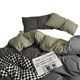 Maternal and Infant Grade Class A genuine goods Bed Four-piece Set ins Naked Sleep Pure Water Wash Cotton Bed Sheet Quilt Cover Dormitory Three-piece Set