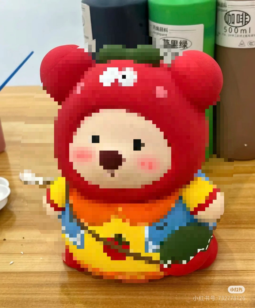 Alcancía de Yeso Grande DIY para Colorear y Pintar para Niños