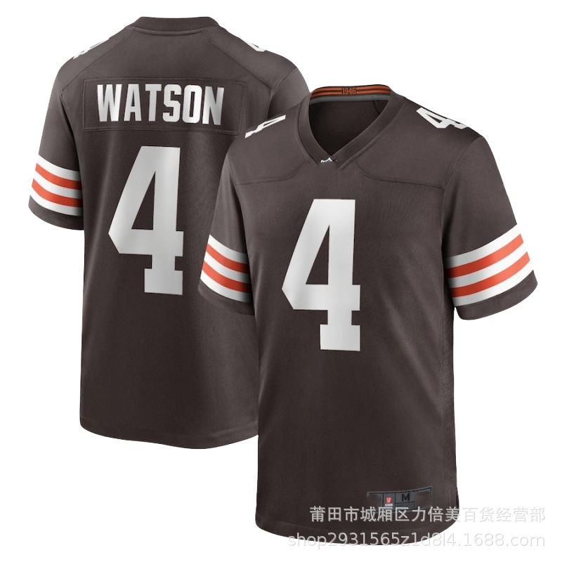 Nfl Football Jersey Brown 95Carrett24Chubb4Brownsdeshaunwatsonjersey