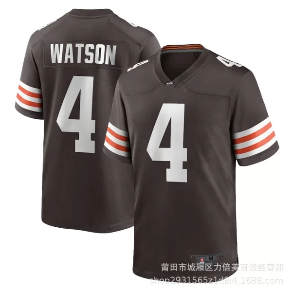 Nfl Football Jersey Brown 95Carrett24Chubb4Brownsdeshaunwatsonjersey