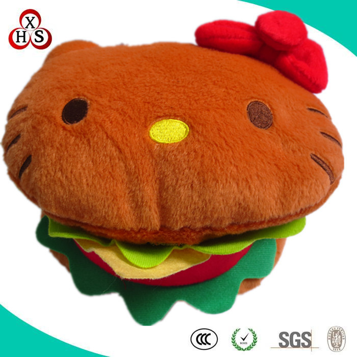 K-Style of Cute Kt Cat Burger Plush Bag 2024 New Popular Burger Plush Toy Customization K-Style of Cute Kt Cat Burger Plush Bag 2024 New Popular Burger Plush Toy Customization