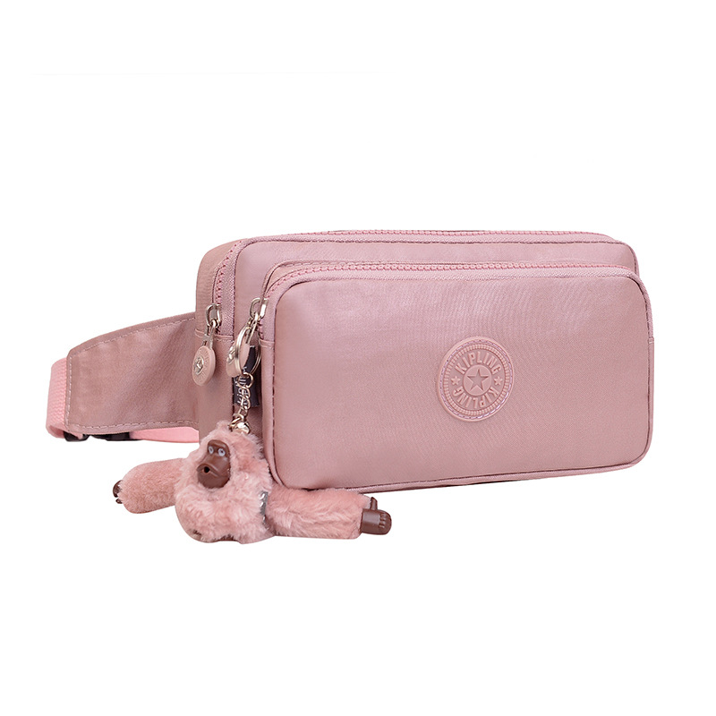 Pecho bolsa de tela impermeable crossbody bolsa brillante mono colgante de compras 2023 nuevo pecho bolsa de drenaje de transmisión en vivo