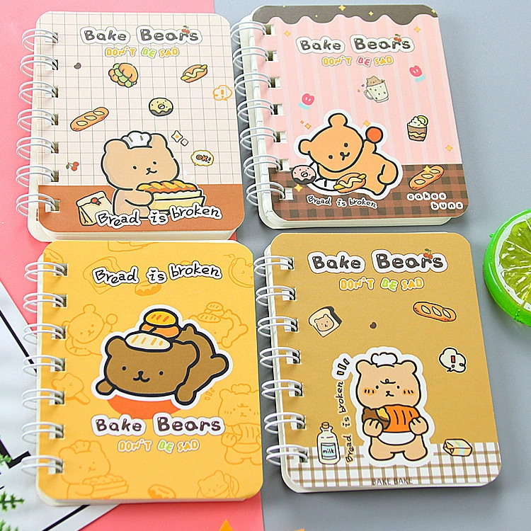 A7 Rollover Coil Mini Notebook Journal Office Notepad