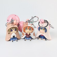 Q版LoveLive小埋公仔钥匙扣铃铛挂件祖国手办