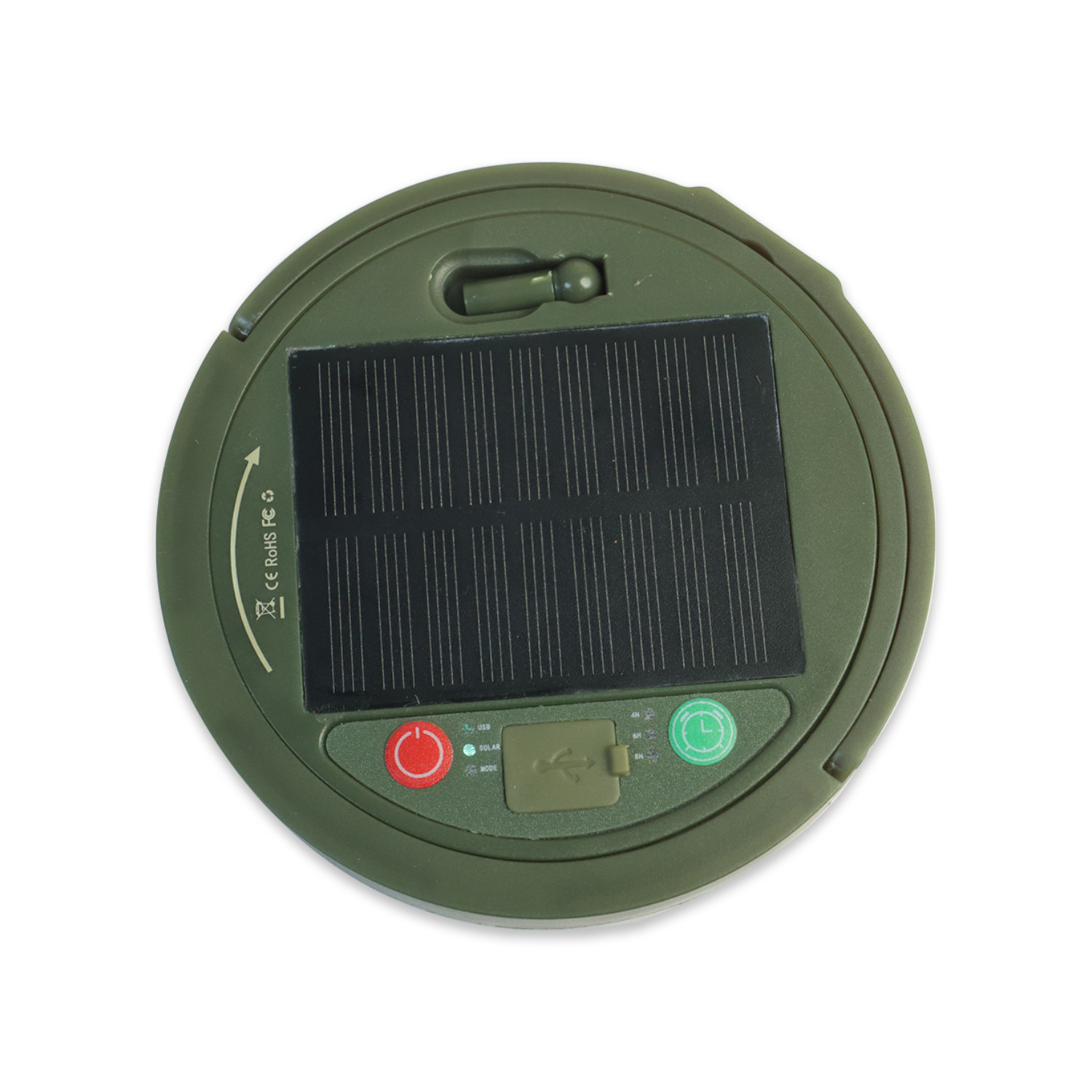 Nueva pequeña lámpara solar de campamento al aire libre tienda de campaña luz de atmósfera multifuncional larga duración lámpara de iluminación de emergencia al por mayor