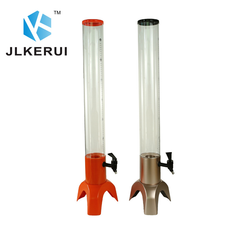 Cerveza de barril creativa pistola de vino cerveza jugo trípode bar barbacoa puesto de comida torre de vino triángulo pistola de vino bebida fría comercial barril