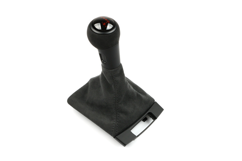 Suitable for Porsche GT4 gear shift knob, 718 Cayman, 911, Boxster, genuine leather, suede, carbon fiber gear shift cover