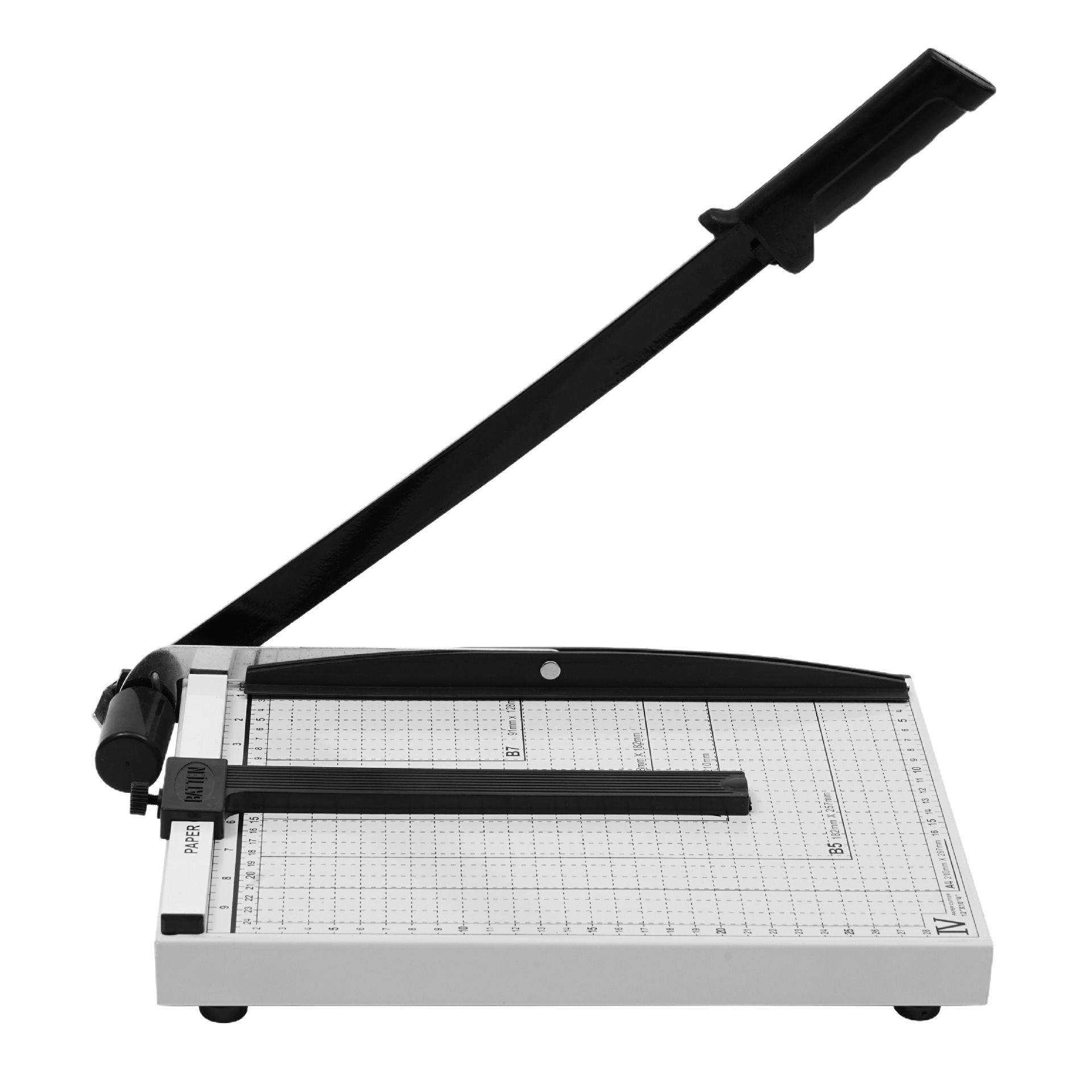 Venta directa de fábrica Cuchillo de corte de papel con cinta de acero A4 Cuchillo de corte de papel mejorado Máquina fotográfica de corte de papel de guillotina manual