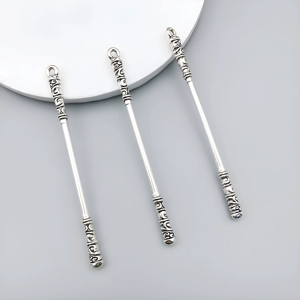 Metal sword, pendant, accessory with accessories, DIY