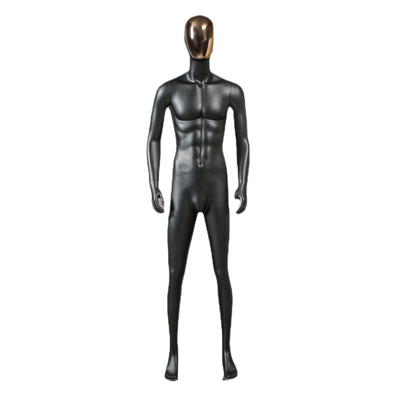 Maniquí Masculino de Cuerpo Completo de Fibra de Vidrio Galvanizado para Tienda de Ropa