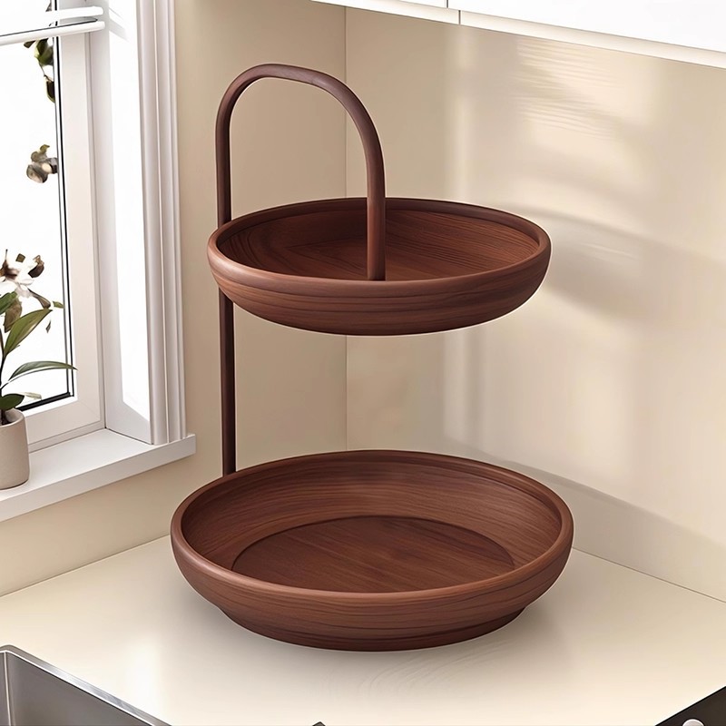 Kitchen Countertop Green Onion Garlic Vegetable Multi-Layer Storage Basket Small Corner Multi-Functional Storage Decorative Shelf