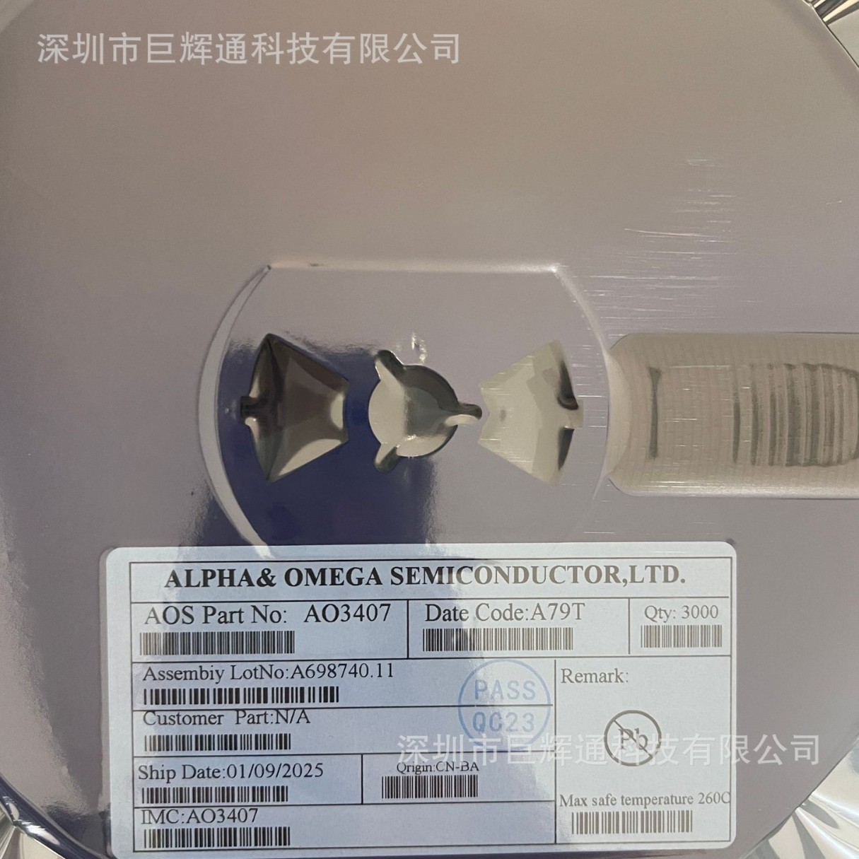 AO3407 AO3407A 代理MOS管 一系列规格型号 免费试样 库存现货