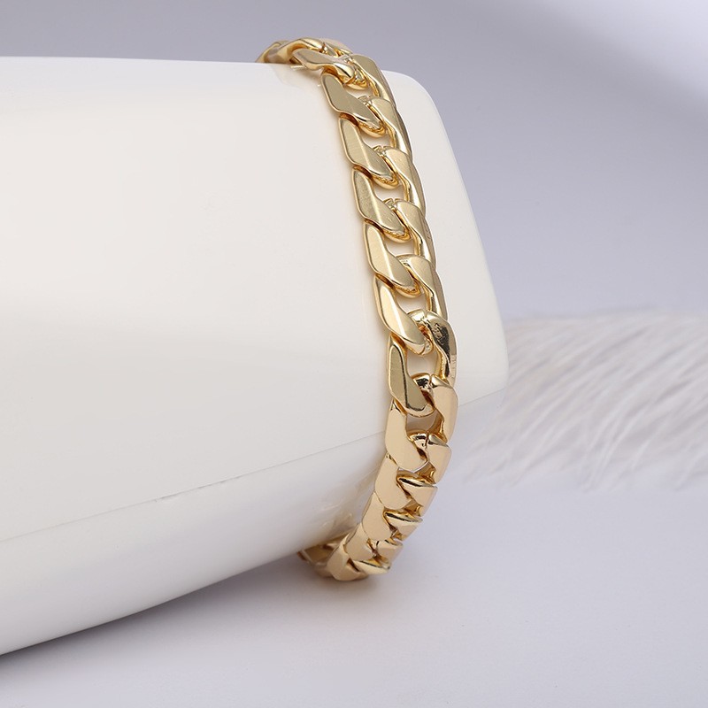 18K pulsera transfronteriza exclusiva para el deseo AliExpress eBay Venta caliente europea y americana 18K chapado en oro pulsera boutique de moda