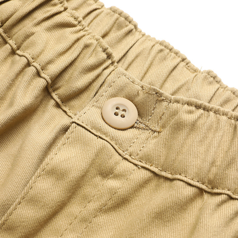 Overol-frontera especial de los hombres multi-Bolsillo sueltos pantalones casuales resistentes al desgaste pantalones al aire libre comercio exterior más el tamaño de los deportes rectos