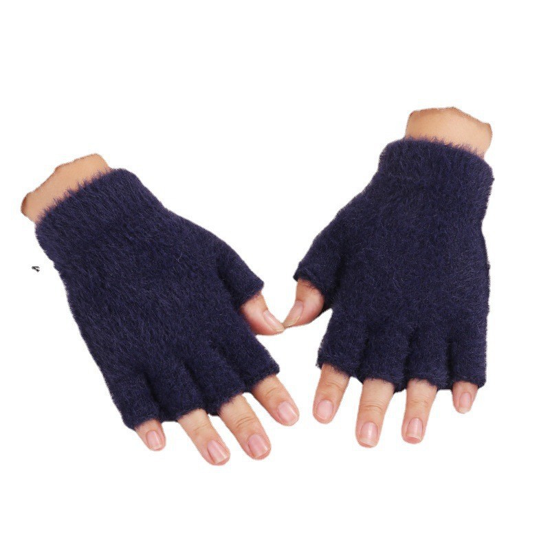 Solid color colored gloves