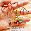 Handmade rice dumplings - pull thin colorful rope [1 piece]