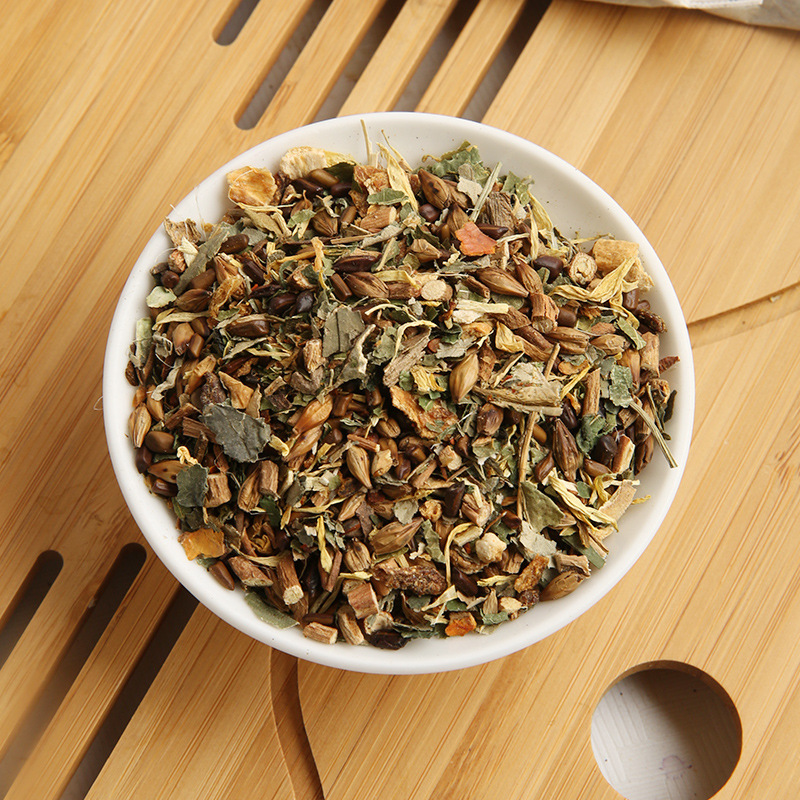 Qin Hua Yuan Winter Melon, Lotus Leaf Oolong Tea Kraft Paper Bag Winter Melon, Lotus Leaf, Licorice, Tangerine Peel Herbal Tea Manufacturer Wholesale