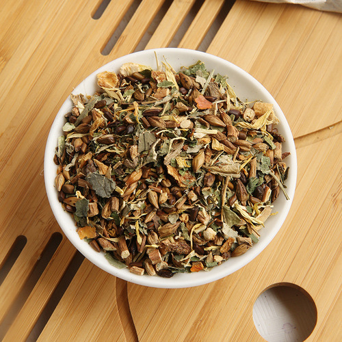 Qin Hua Yuan Winter Melon, Lotus Leaf Oolong Tea Kraft Paper Bag Winter Melon, Lotus Leaf, Licorice, Tangerine Peel Herbal Tea Manufacturer Wholesale