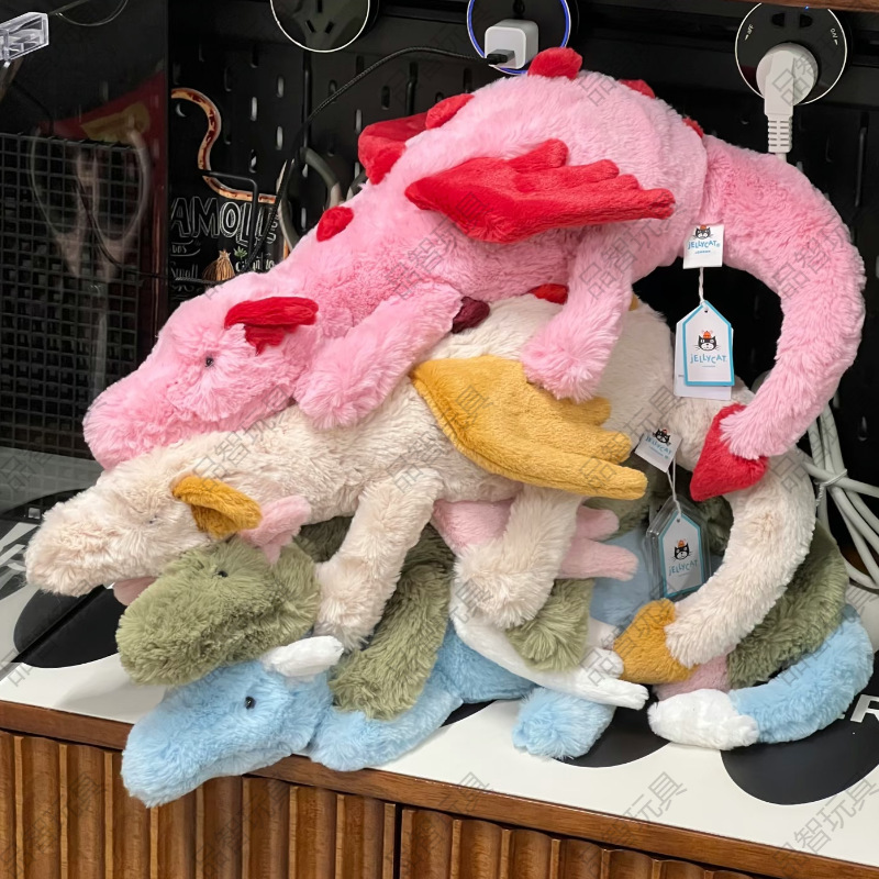 Jellycat Internet-Famous Sky Dragon Plush Toy Matcha Dragon Doll Crimson Dragon Snow Dragon Doll Jellycat Internet-Famous Sky Dragon Plush Toy Matcha Dragon Doll Crimson Dragon Snow Dragon Doll