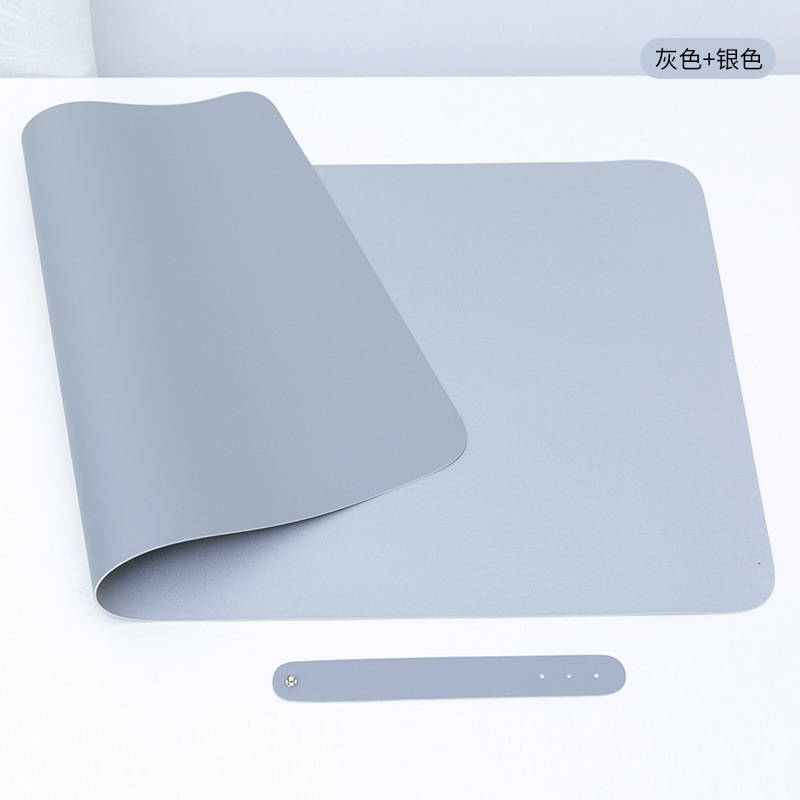 デスクパッド革マウスパッド大型防水防汚学生学習デスクパッドノートブックパッド PVC キーボードパッド|undefined