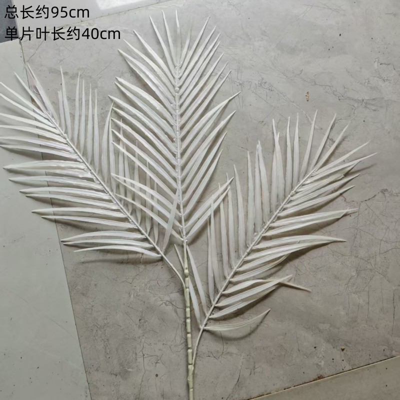 Material de flor de boda blanco brumoso artificial Misty Wedding Hall decoración camino plomo arreglo de flores techo flor artificial Flor de plástico