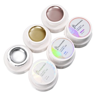 New Japanese-style filling high-density mirror painting glue uv phototherapy glue drawing glue 19G nail metal painting glue