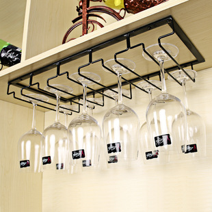 Red Wine Glass Rack Upside down Hanging Wine Glass Home Creative European Wine Cabinet Goblet Rack Hanging Cup Holder Cup Holder Rack