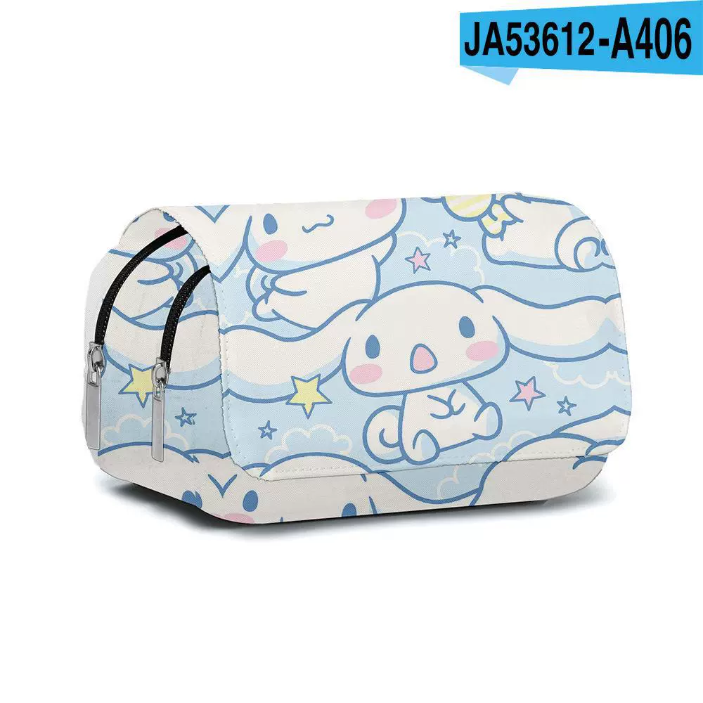 Sanrio, двойной слой футляр для карандашей, 3D, Cinnamoroll