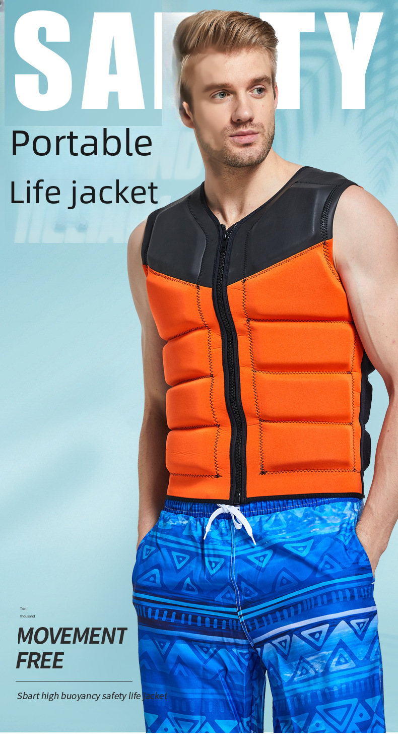 Shark Bar Adult Life Jacket Black