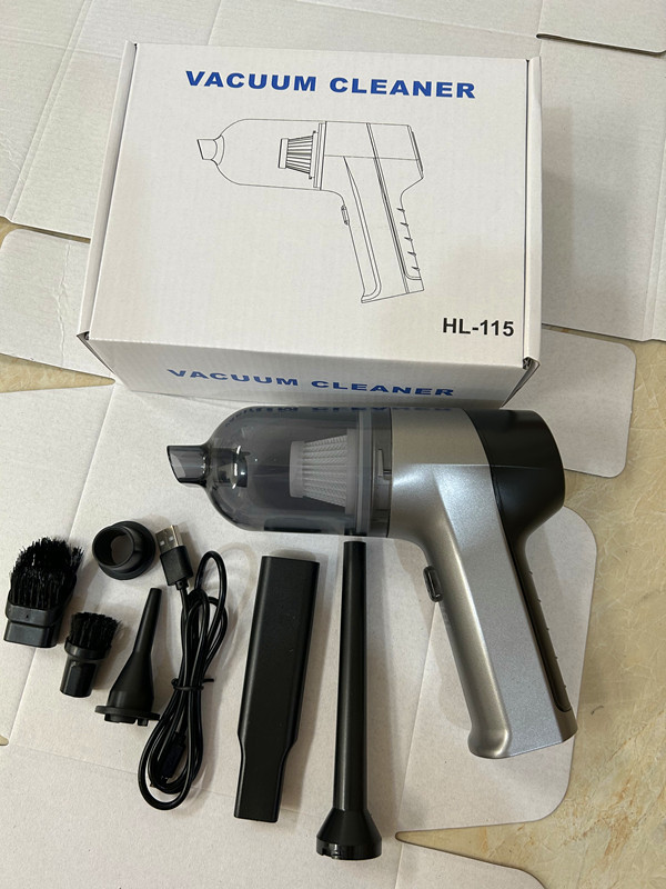 Cross-border car vacuum cleaner wireless handheld charging portable dust collector car home dual-use large suction cleaning dust blower