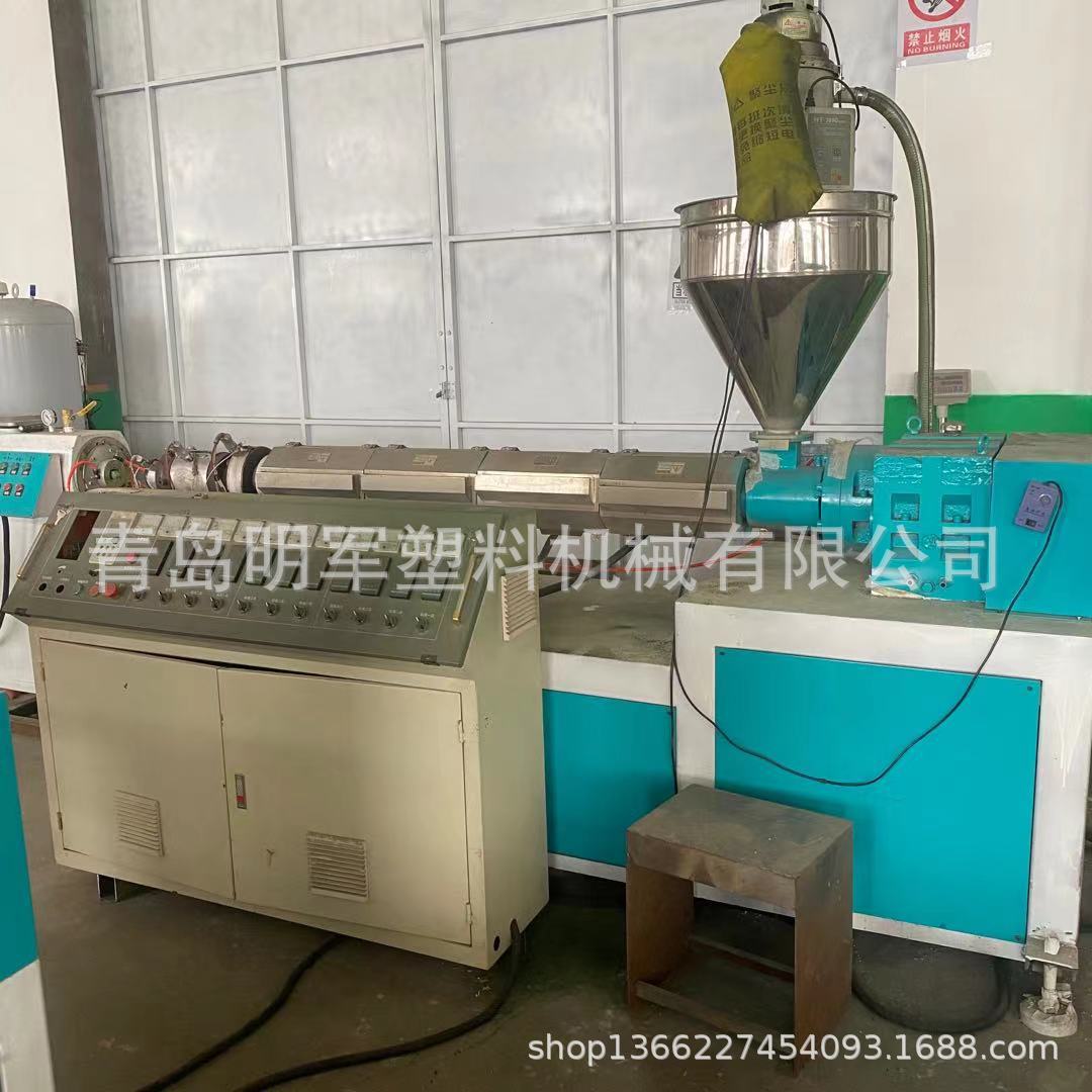 塑料管材挤出机 PVC塑料方管挤出生产线 PP塑料方管挤出生产线