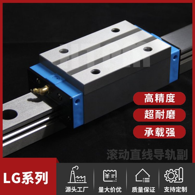 凯特HTPM精密滑块LGS45AN钢带密封LG35HA滚柱式直线导轨线性模组