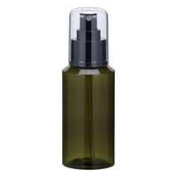 Пятно 150ml Косые плечи для ухода за кожей Бутылка Разливочная прозрачная ПЭТ пластиковая бутылка для спрей для тумана Косметика Пустая бутылка