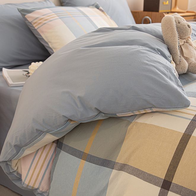 Funda de edredón de algodón de algodón de una sola pieza 180x220 Funda de edredón individual 150x200x230cm Funda de edredón simple de lujo ligero de alta gama