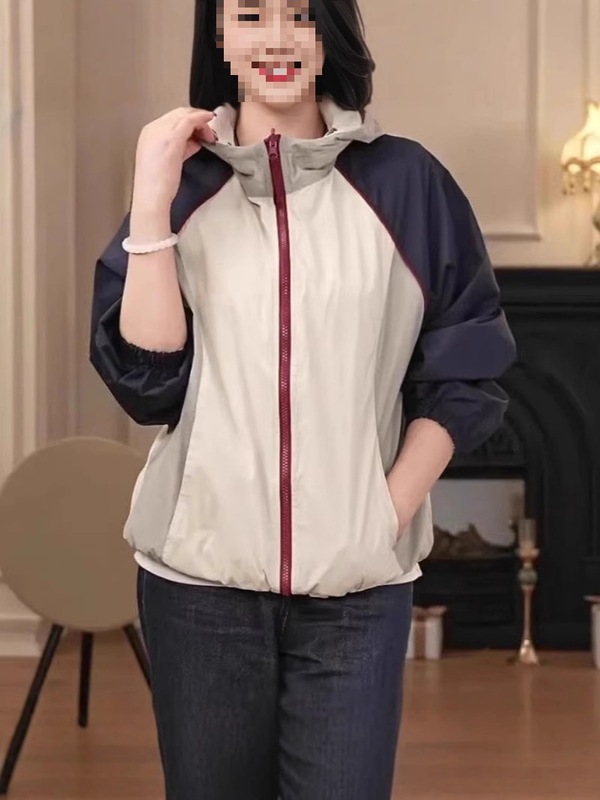 冲锋衣防晒衣女2025新款山系户外薄款修身防晒服夏季外套小个子|undefined