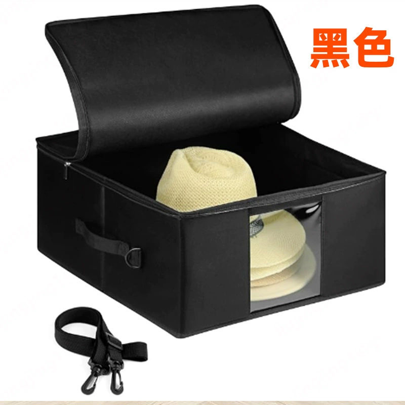Готовый ящик для хранения шляп из ткани Оксфорд, утолщенный дорожный ящик для хранения на плечо, солнцезащитная шляпа, пылезащитный ящик для хранения