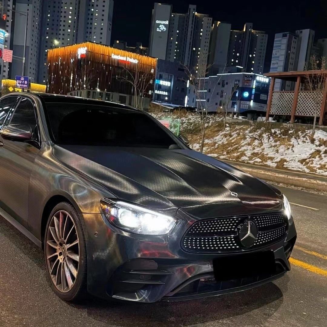 Cross-Border Export Automotive Pet Matte Electroplated Color-Changing Film for Car Body Decoration and Interior Modification, Automotive Honeycomb Color-Changing Film