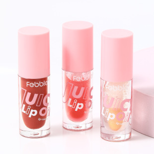 Febble Cross-Border Spot Popular Amazon Pearlescent Lip Glaze Waterproof Moisturizing Lip Oil Fbc035