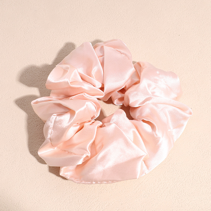 Fashion Solid Color Cloth Handmade Hair Tie 1 Piece display picture 11