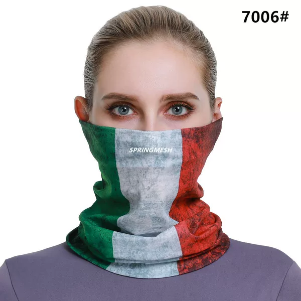 Cross-border direct sales: colorful patterned 3D digital print unisex magic headscarf, outdoor cycling face mask