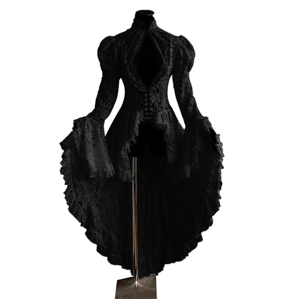 Retro lace sexy dress