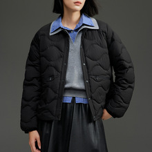 90白鹅绒轻薄羽绒服女款高级感小香风短款保暖外套冬季2025新款MM