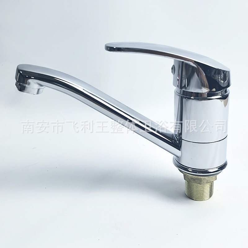 Cross-border foreign trade high-foot mixed water hot and cold basin faucet rotatable bathroom washbasin sink manufacturers wholesale