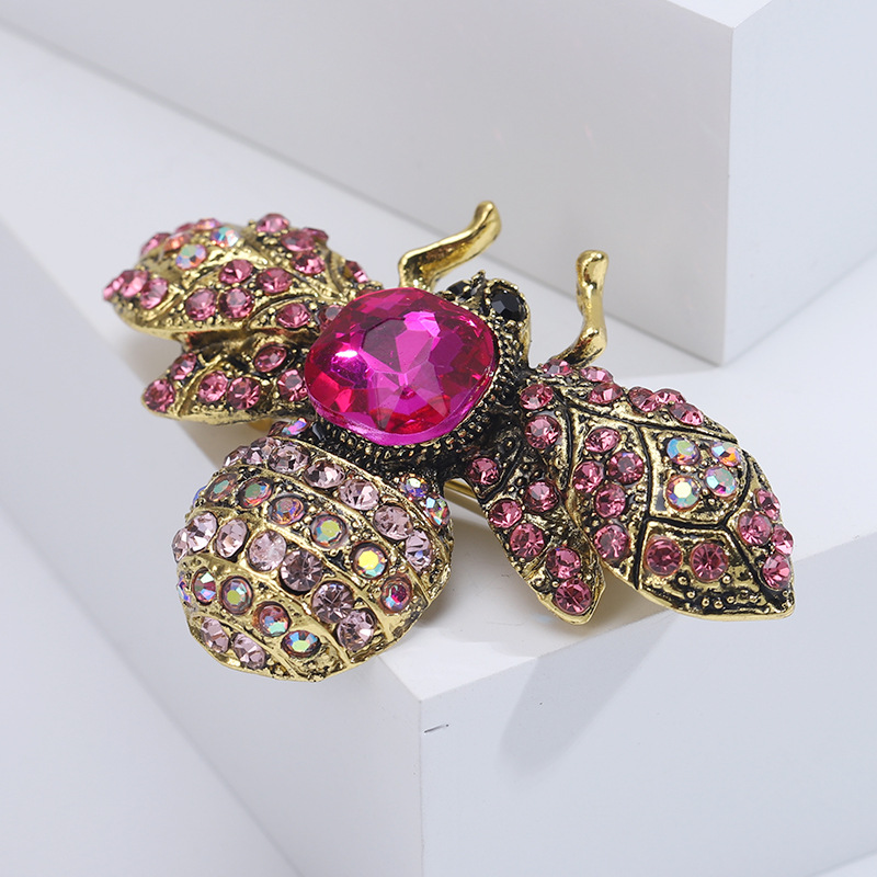 23g Weight Rhinestones Inlay Material Brooches Classification Banquet Occasion Alloy Material All Seasons Season Women's Gender Inlay Design Retro Style Retro Pin Alloy Inlay Rhinestones Women's Brooches 8
